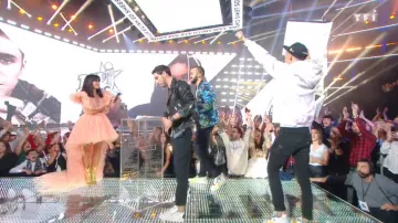 La robe en tulle rose Giambattista Valli x HM de Jenifer aux NRJ Music Awards 2019