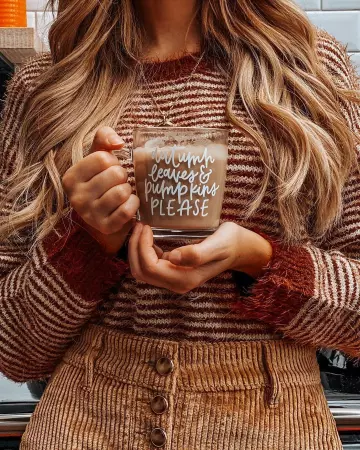 Taza de inscripciones de otoño de Zoella en la cuenta de Instagram de @zoesugg