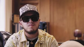 Cap of Hamza in 24 HOURS with Hamza at the Pitchfork Festival | GQ