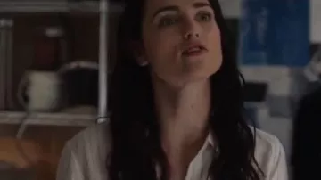 Equipment Blouse worn by Lena Luthor (Katie McGrath) in Supergirl Season 05 Episode 06