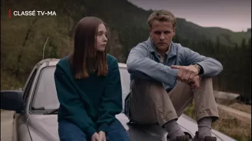 Blue shirt of Todd (Josh Dylan) in The End of the F***ing World (S02E02)