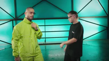 The T-shirt Logo Balenciaga of Feid in Feid, Maluma, Sky - FRESH KERIAS