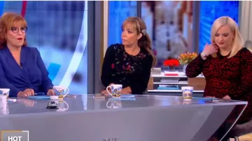 Jason Wu Collection Black Flo­ra Sheath Dress worn by Sunny Hostin on The View November 11, 2019