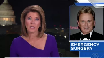 Roland Mouret Danby Robe portée par Norah O'Donnell sur CBS, Ce Matin, 8 novembre 2019