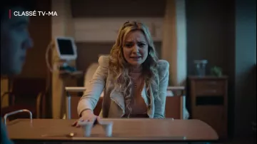 Sweater pink ribbed Gwen (Christine Bottomley) in The End of the F***ing World (S02E02)