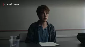 Polo blue James (Alex Lawther) in The End of the F***ing World (S02E08)