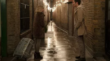 Dr. Martens Women's Averil Fashion Boot worn by Kate (Emilia Clarke) in Last Christmas