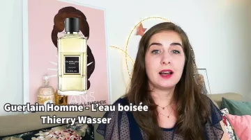 Parfum Guerlain Homme l'Eau Boisée porté par Iris Factice dans Mes parfums GUERLAIN préférés et un peu d'histoire 2/2 (+...bêtisier !!)