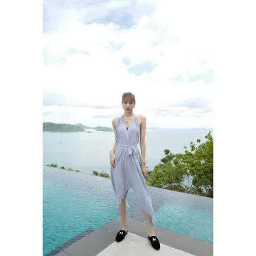 Mules en tissu velours portées par Lisa sur le compte Instagram de @lalalalisa_m