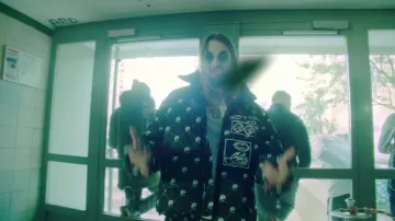 Down jacket, yin-yang with panel polyurethane W-PIATIG-PEACE carried by the SCH in SCH - A. A. C. (Clip official)