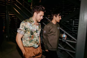 The brown pants of Niall Horan on the account Instagram of @niallhoran