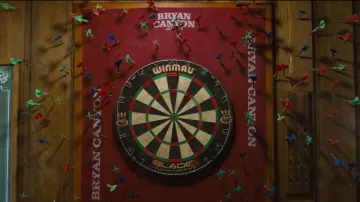 Winmau Blade 5 Dartboard used by Tom Wachowski (James Marsden) in Sonic the Hedgehog