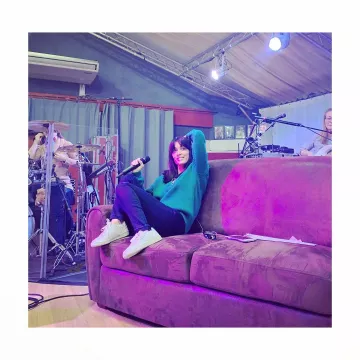 Les baskets Reebok C85 classics blanc de Jenifer sur le compte Instagram de @jeniferofficiel