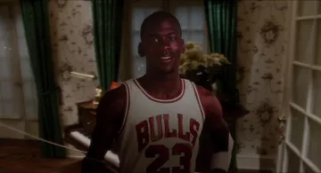 Michael Jordan 1987 Cardboard Cut Out as seen in Home Alone