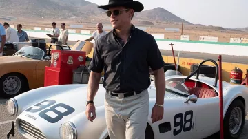 AC Cobra 378 de Carroll Shelby (Matt Damon) en Ford v Ferrari