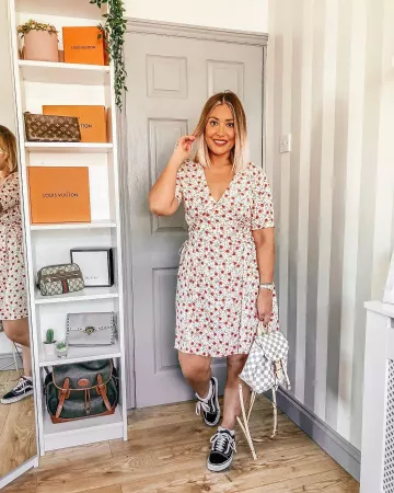 Old Skool Shoes of Danielle French on the Instagram account @itsdaniellesjourney