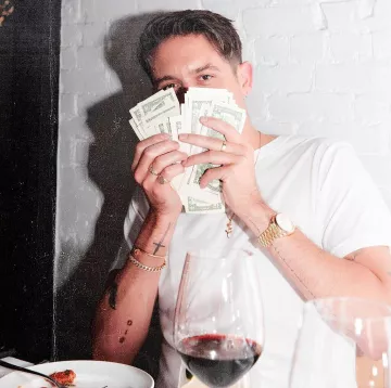 Rolex Day-Date 40 watch in yel­low gold G-Eazy @g_eazy