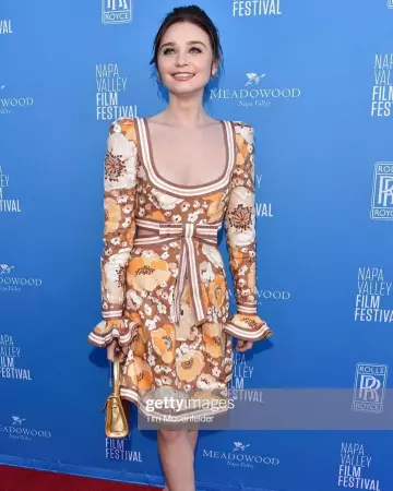 Zimmerman Super Huit Ruban Mini robe portée par Jessica Barden sur l'Instagram account @jessybarden