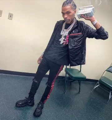 Prada Black Thunder Sneakers de Lil Baby en la cuenta de Instagram @lilbaby_1