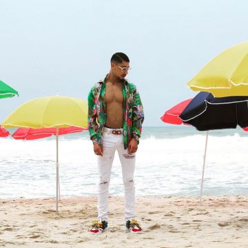 El Boxer Undiz usado por el rapero Maes en la cuenta de Instagram de @maes_packm