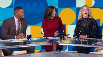 Veda Fig­gy Dress worn by Cecilia Vega on Good Morning America November 15,2019