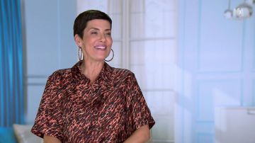 The silk shirt leopard print (Cristina Córdula) in The queens shopping