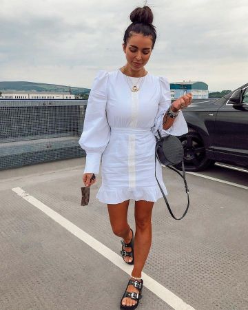 Noir Croc autour du Corps de Sac de Beth Bartram sur l'Instagram account @beth_bartram