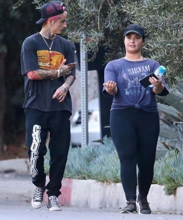 Zapatillas Adidas Ultraboost 19 usadas por Demi Lovato con Austin Wilson 16 de noviembre de 2019