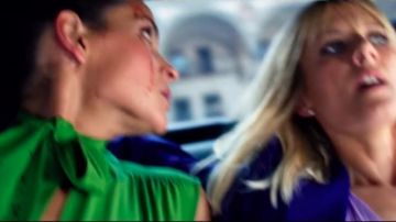 Vintage Dress Sleeveless Flower Swing Party Dress worn by (Adria Arjona) in 6 Underground