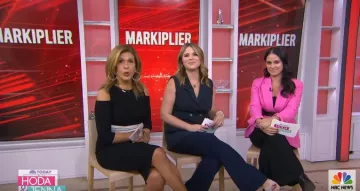 Karen Millen Sporty Cold-Shoulder Dress of Hoda Kotb on Today November 19, 2019