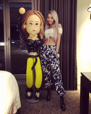 Boots black leather lace Hyolyn account on the Instagram of @xhyolynx