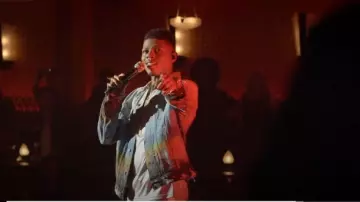 Amiri City Dragon Trucker Jacket worn by Hakeem Lyon (Bryshere Y. Gray) in Empire Season 06 Episode 07