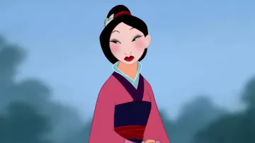 La peluca de Mulan en Mulan