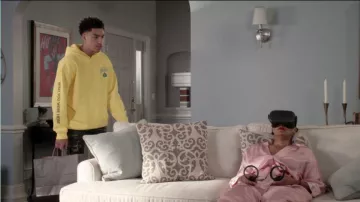 3.1 Phillip Lim Pink Belted Satin Jumpsuit worn by Rainbow Johnson (Tracee Ellis Ross) in black-ish Season 06 Episode 08
