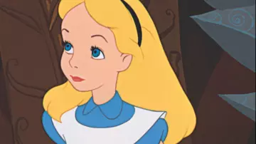 Plush Alice in Alice in wonderland