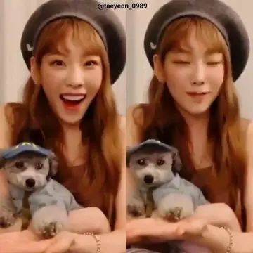 Béret gris porté par Taeyeon sur le compte Instagram de @taeyeon_0989