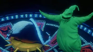 El peluche de Oogie Boogie en Mr. Jack's Strange Christmas