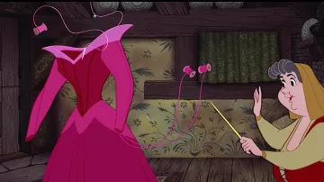Disfraz de princesa Aurora en La Bella Durmiente