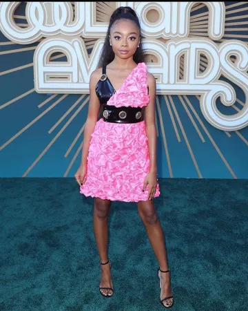 Stuart Weitzman Nudiste Sandales de Skai Jackson sur l'Instagram account @skaijackson 20 novembre 2019