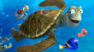 Plush Squirt in finding Nemo