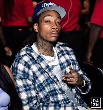 Los Angeles Dodgers Snapback Blue/White porté par Wiz Khalifa sur le compte Instagram de @wizkhalifa