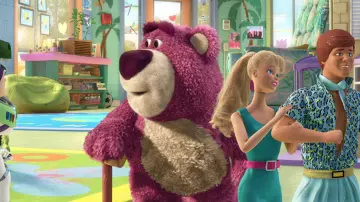 Plush Lotso in Toy Story 3