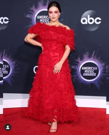 Elizabeth Gage Valios Rubellite Tourmaline Boucles d'oreilles de Catherine Langford sur l'Instagram account @katherinelangford 24 novembre 2019