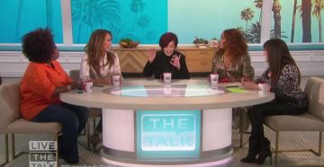 Elie tahari Laraib Blouse worn by Carrie Ann Inaba on The Talk November 25, 2019