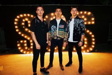 Astronauts Landing On The Moon Jacket of Joe Jonas on the Instagram account @joejonas