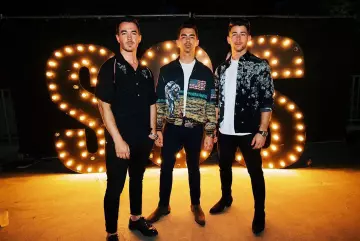Astronauts Landing On The Moon Jacket of Joe Jonas on the Instagram account @joejonas