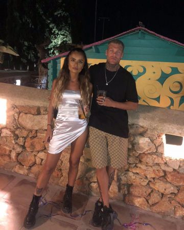 Bota 'Jadon' de Leigh Woodz en la cuenta de Instagram @leighwoodz1