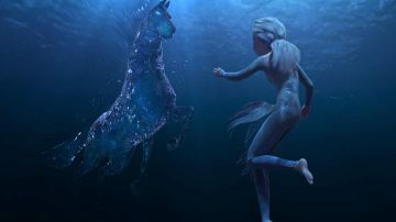 Plush of the water in The snow Queen 2