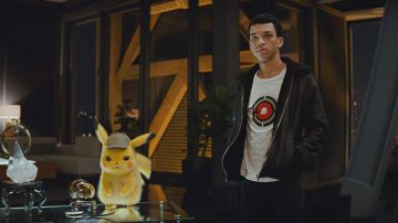 Leather Jacket of Tim Goodman (Justice Smith) in Pokémon Detective Pikachu