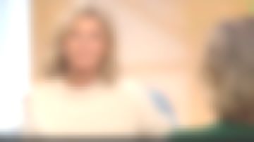 The sweater in wool and yak Vanessa Bruno de Claire Chazal in Passage of the arts